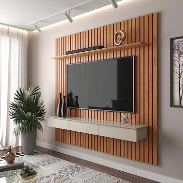 Imagem de Painel Patrimar Home Antares Ripado em MDF e MDP