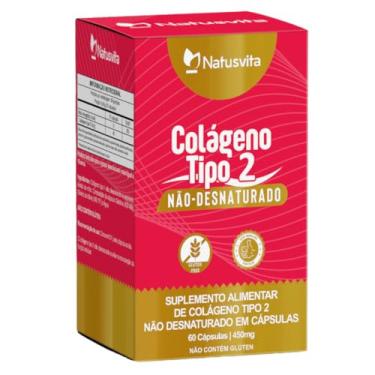 Imagem de Colágeno Tipo 2 Não Desnaturado. 40mg por Cápsula. (1 und. 60 cápsulas)