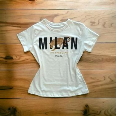Imagem de T-Shirt Basica Milan Onça - Gold