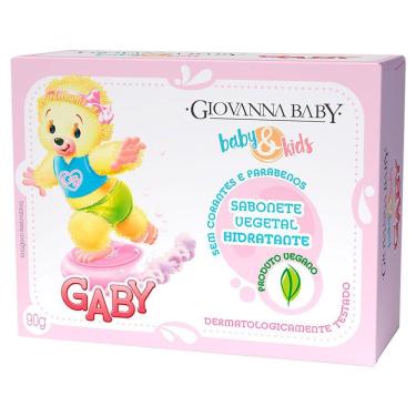 Imagem de Sabonete em Barra Giovanna Baby & Kids Vegetal Hidratante Gaby 90g