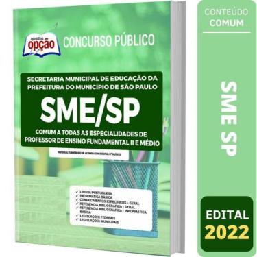 Imagem de Apostila Sme Sp Comum Professor Ensino Fundamental 2 E Médio - Apostil