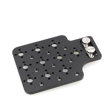 Imagem de ZBLZGP Kit de placa lateral de extensão lateral para câmera ARRI Alexa Mini LF XT LF LF RED Sony (preto)