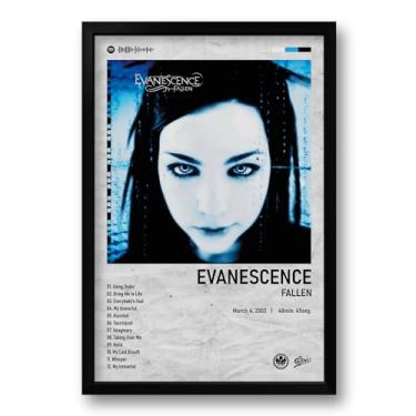 Imagem de Quadro Álbum Spotify Fallen - Evanescence - 40x60cm