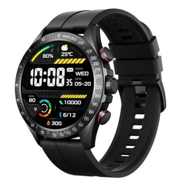 Imagem de HAYLOU Solar Pro Smartwatch,1.43"AMOLED Display Bluetooth Telefone Chamada Relógio Inteligente para Homens,Assistente de Voz,IP68