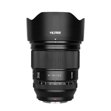 Imagem de VILTROX Lente APS-C de 75 mm f/1.2 F1.2 PRO Z com foco automático para câmera Nikon Z-Mount, lente APS-C AF ultra grande angular compatível com câmeras Nikon Z-Mount Z9 Z8 Z7 Z7II Z6 Z6II Z5 Z50 Z30