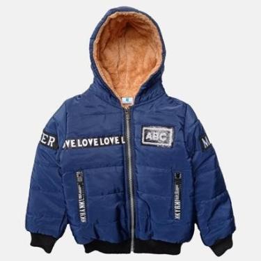 Imagem de Jaqueta Casaco Manabana Resistente a Aguá Forrado Infantil Bebe-Unissex