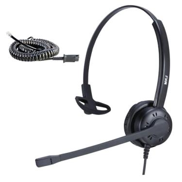 Imagem de Fone de ouvido para telefone RJ9 para fone de ouvido com cancelamento de ruído Cisco IP para Cisco CP-7861 7942G 7941G 7945G 7960 7961G 7962G 7965G 7971 7971G 7975G 8841 8861 9951 etc