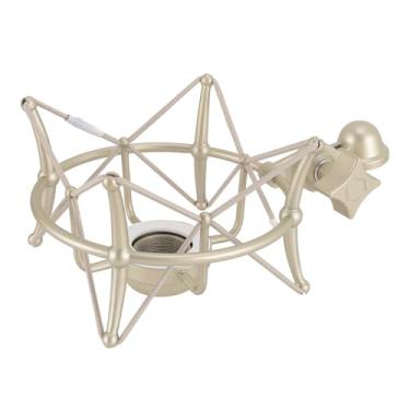 Imagem de Suporte Antichoque para Microfone Profissional Com Liga de Zinco Premium, Compatível Com TLM103 TLM193 TLM127 TLM170 MK4, para Gravação, Estúdio de Rádio, âncora (Preto)