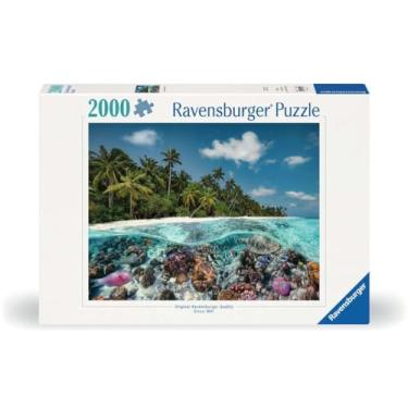 Imagem de Ravensburger Puzzle 17441 Ein Tauchgang auf den Malediven - 2000 Teile Puzzle für Erwachsene und Kinder ab 14 Jahren