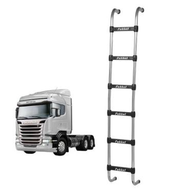 Imagem de Estribo Traseiro p SC RH450 R Highline 2020 6 Degrau Cromado - Fabbof