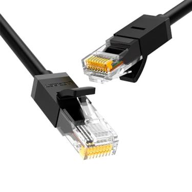 Imagem de Cabo de Rede RJ45 Cat6 UTP Macho 1.5 Metros Preto para Conexão Rápida e Estável Internet Alta Performance Ideal para Uso Doméstico e Profissional