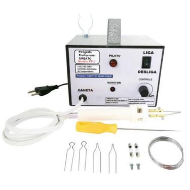Imagem de Pirógrafo Profissional Sinzato, modelo PP-3, 50w, 110/220V.