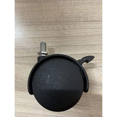 Imagem de Roda personalizada para quadro branco magnético móvel - 101 x 66 cm quadro branco apagável a seco quadro branco com suporte flipchart cavalete altura ajustável por TSJ Office