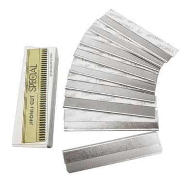 Imagem de Lâmina Simples Para Navalhete Comprida 10 Unidades - Importado - SANTA