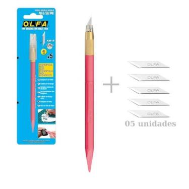 Imagem de Estilete Especial Olfa Precisão Rosa Ak-5/5B/Pik