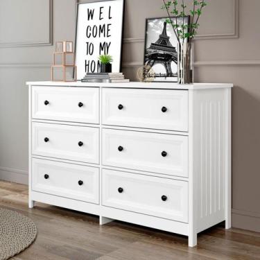 Imagem de Cômoda 6 Gavetas DM-217 - Ditália Móveis