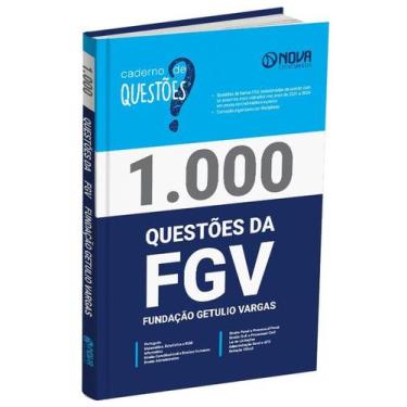 Imagem de Livro 1.000 Questões Gabaritadas FGV - Nova Concursos