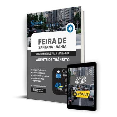 Imagem de Apostila Pref Feira de Santana BA 2024 Agente de Trânsito - Editora So