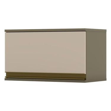 Imagem de Armário Aéreo Connect 1 Porta Basculante 60 cm Duna Cristal  Henn