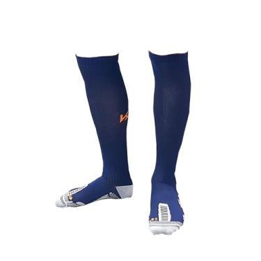 Imagem de Meia de Alta Compressão para Ciclismo Corrida Master Kanxa, Azul