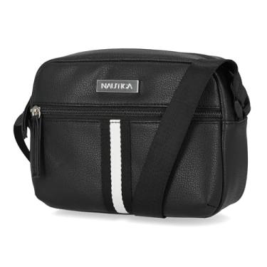 Imagem de Nautica Bolsa tiracolo ajustável para câmera Nautica Candid feminina, Bowline preto, One Size