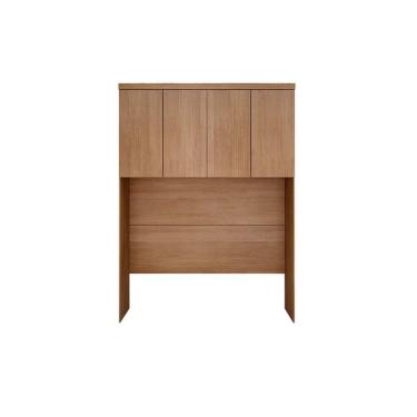 Imagem de Armário Ponte Modulado Aéreo Casal/Queen 167cm Rizon/Linea c/ 4 Portas Cumaru - Novo Horizonte