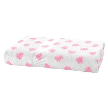 Imagem de Toalha de Rosto Dohler Prisma 100% Algodão Estampada, Formosa Rosa