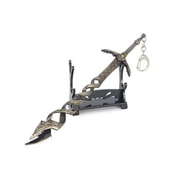 Imagem de Chewmeter Elden Ring Kanata Greatsword Straight Sword Action Figure Game Collection Desk Decoration Party Supplies Gift (Godslayer's Greatsword)