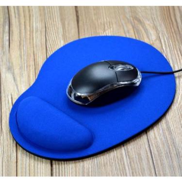 Imagem de Mouse Pad com Descanso de Pulso em Gel e Base antiderrapante - JW SHOP