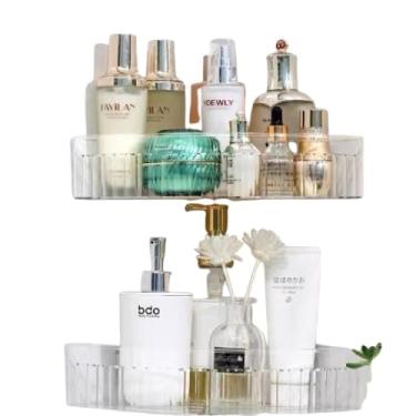 Imagem de Suporte Adesivo Porta Shampoo Prateleira De Banheiro (Transparente)