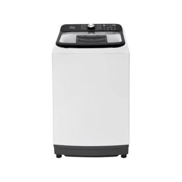 Imagem de Lavadora De Roupas Midea 15Kg Cesto Inox Branca Wave Agitator