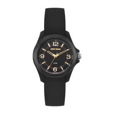 Imagem de Relógio Mormaii Feminino Ref: Mo2036jh/8p Esportivo Analógico Black