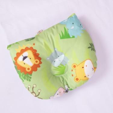 Imagem de Travesseiro Anatômico Zoo Almofada Com Encosto Para Cabeça de Bebê 01 