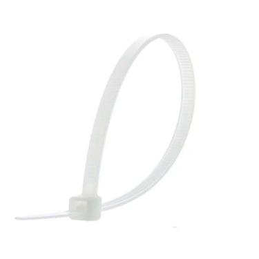 Imagem de Abracadeira de nylon 3,6 x 200 branco kit 100 unidades - EDA