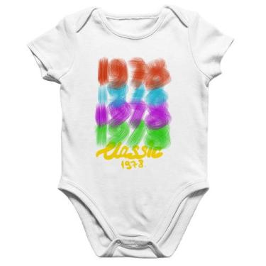 Imagem de Body Bebê Algodão 1978 Classics - Foca na Moda, Branco, P