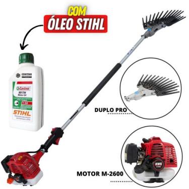 Imagem de Derriçadeira Mãozinha de Café Kawashima com Haste Longa 150cm e Garra 