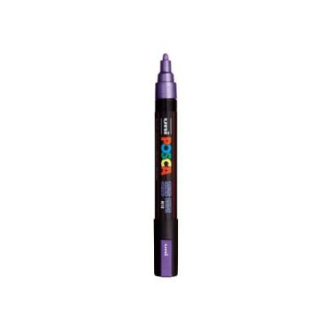 Imagem de PC-5M Posca Violeta Metálico Ponta Redonda 1.8 a 2.5mm - Uni-ball