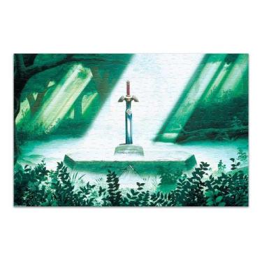 Imagem de Quebra Cabeça Personalizado The Legend Of Zelda 48 Peças - Pomps Geek