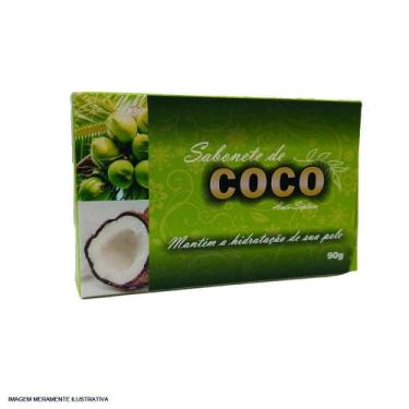 Imagem de Sabonete Artesanal de Coco - 90g - Grupo Rocha Saúde