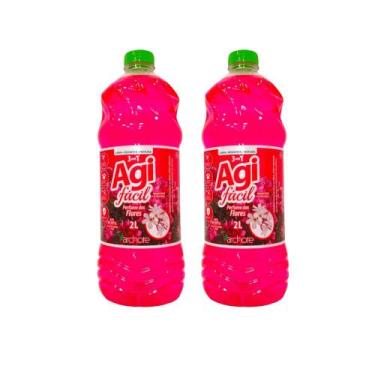 Imagem de Kit de 2 Desinfetantes Floral Agi Fácil 2 litros