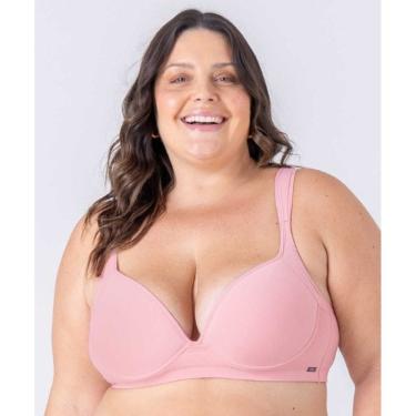 Imagem de Sutiã Plus Size reforçado com laterais largas e alças acolchoadas