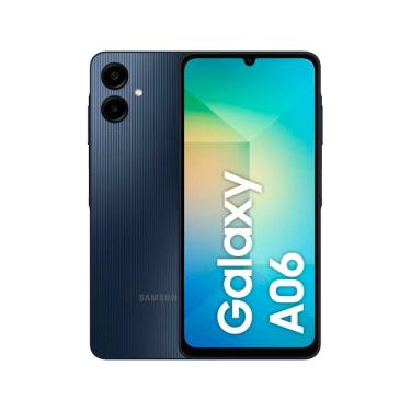 Imagem de REEMBALADO: Smartphone Samsung Galaxy A06 4G 128GB 4GB RAM Azul Escuro