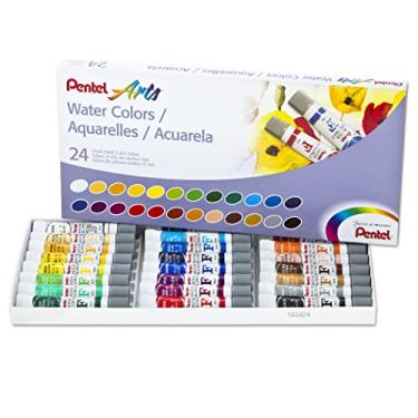 Imagem de Pentel Tinta Aquarela Wfrs Arts à Base de Água 24 Cores WFRS-24
