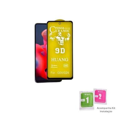 Imagem de Película 9D De Cerâmica Fosca Flexível Para Motorola Moto G04 - LXL