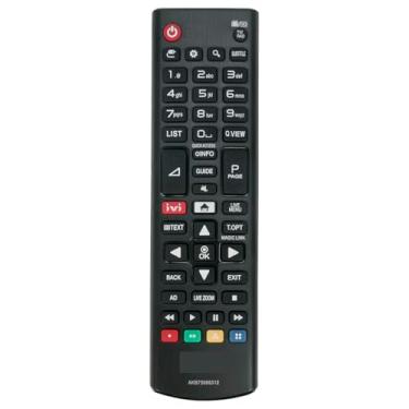 Imagem de ECONTROLLY Controle remoto de substituição AKB75095312 compatível com LG AKB75095312 4349LJ622V-ZC 43LJ625V-ZC 43LJ624V-ZC 49LJ622V-ZC 49LJ624V-ZC 49LJ625V-ZC 55LJJJJ625V-ZC 625V-Zz. B 55LJ622V-ZB