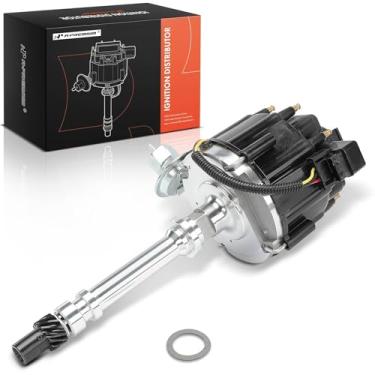 Imagem de A-Premium Distribuidor de ignição com tampa e rotor compatível com Chevrolet C10 C20 Suburban, El Camino, K10 K20 Suburban, K5 Blazer & GMC Jimmy, Caballero, C1500 C2500 Suburban, Jimmy, G1500, G2500