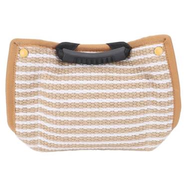 Imagem de Almofada para Mordida de Cachorro, Equipamento de Treinamento para Mordida de Cachorro Com Manga para Mordida de Cachorro Com Alças, Almofada de Juta para Brinquedo Interativo