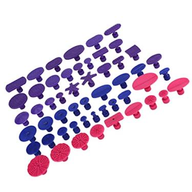 Imagem de 52 Peças Abas de Remoção de Amassados ​​de Carroceria de Carro Ferramentas de Reparo de Amassados ​​sem Pintura para Processamento de Chapa Metálica de Automóvel