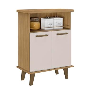 Imagem de Balcão Arte Smart para Cantinho do Café 2 Portas com Nicho (CINAMOMO/OFF)