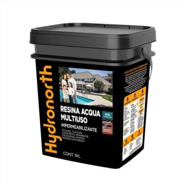 Imagem de Resina Acrilica Brilhante Multiuso Acqua base d'agua Hydronorth 18l